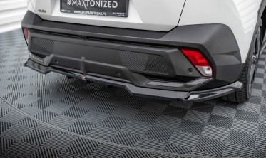 Тюнінговий дифузор (накладка) на задній бампер Peugeot 408 Mk1 фото