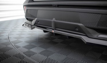 Тюнінговий дифузор (накладка) на задній бампер Peugeot 408 Mk1 фото