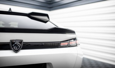 Нижний 3D спойлер на крышку багажника Peugeot 408 Mk1 фото