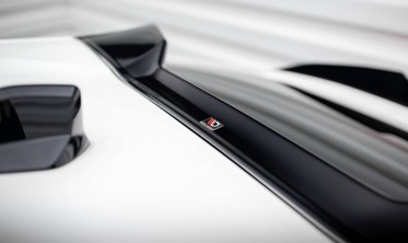 Верхній 3D спойлер (бленда) на кришку багажника Peugeot 408 Mk1 фото
