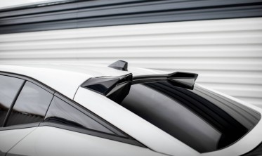 Верхній 3D спойлер (бленда) на кришку багажника Peugeot 408 Mk1 фото