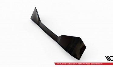 Верхній 3D спойлер (бленда) на кришку багажника Peugeot 408 Mk1 фото