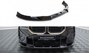 Нижній дифузор (спліттер) на передній бампер BMW XM G09 вар. 2 фото