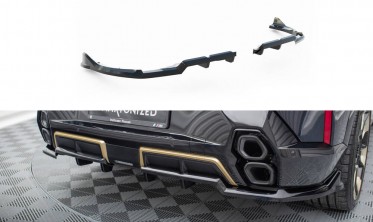 Тюнінговий дифузор (накладка) на задній бампер BMW XM G09 фото