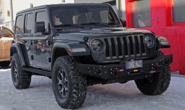 Бокові силові пороги Jeep Wrangler JL (2018-...) long фото