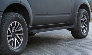 Боковые силовые пороги Nissan Pathfinder R51 2005-2014 фото