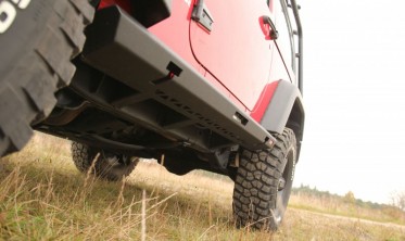 Бокові силові пороги Jeep Wrangler JK (2007-2018) короткий фото