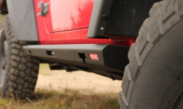 Бокові силові пороги Jeep Wrangler JK (2007-2018) короткий фото