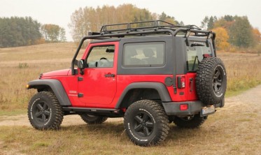 Бокові силові пороги Jeep Wrangler JK (2007-2018) короткий фото