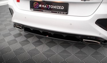 Тюнінговий дифузор (накладка) на задній бампер Kia Ceed GT Mk3  фото