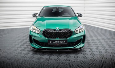 Нижний диффузор (сплиттер) на передний бампер BMW M135i F40 вар. 9 фото