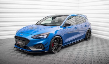 Нижние тюнинг накладки на боковые пороги Ford Focus Mk4 ST / ST-Line фото