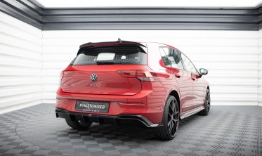 Тюнінговий дифузор на задній бампер Volkswagen Golf GTE Mk8 фото