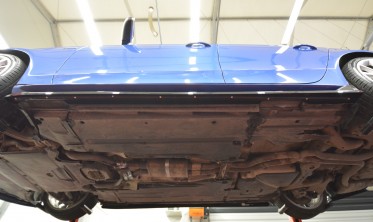 Нижні накладки (лістви) на бокові пороги Audi A4 / A4 S-Line / S4 B8 вар. 4 фото
