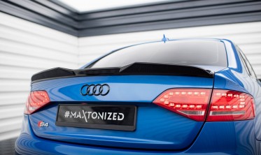 Тюнінговий 3D спойлер на кришку багажника Audi S4 Sedan B8 фото