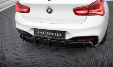 Тюнінговий дифузор на задній бампер BMW 1 M-Pack F20 рестайл фото