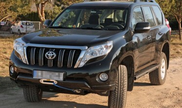 Боковые силовые пороги Toyota Land Cruiser Prado 150 (2009-...) фото