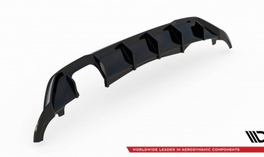 Тюнінговий дифузор заднього бампера Volkswagen Polo GTI Mk6 рестайл фото