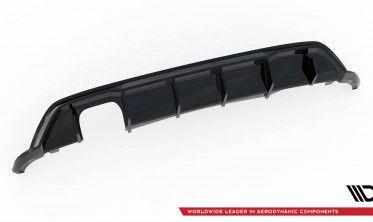 Тюнінговий дифузор заднього бампера Volkswagen Polo GTI Mk6 рестайл фото