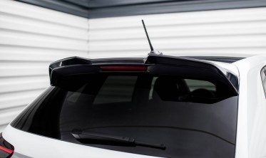 Тюнинговый 3D спойлер на крышку багажника Volkswagen Polo GTI Mk6 рестайл фото