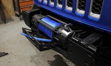 Пластина для встановлення (кріплення) лебідки Jeep Wrangler JL / Gladiator JT (2018-...) фото