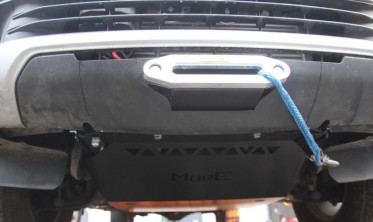 Пластина для установки (крепление) лебедки Mitsubishi L200 / Fiat Fullback (2015-...) фото
