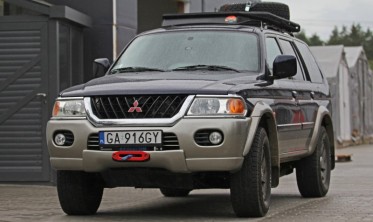 Пластина для встановлення (кріплення) лебідки Mitsubishi Pajero Sport (1996-2008) фото