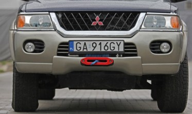 Пластина для встановлення (кріплення) лебідки Mitsubishi Pajero Sport (1996-2008) фото