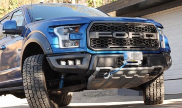 Пластина для установки (крепление) лебедки Ford F150, версия RAPTOR (2017-2019) фото
