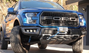 Пластина для установки (крепление) лебедки Ford F150, версия RAPTOR (2017-2019) фото