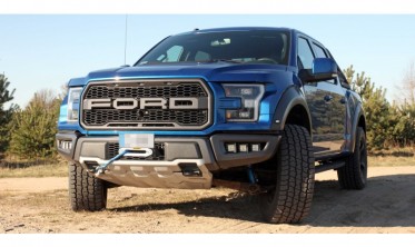 Пластина для установки (крепление) лебедки Ford F150, версия RAPTOR (2017-2019) фото