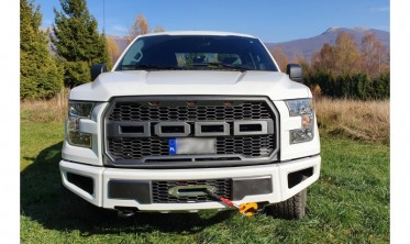 Пластина для установки (крепление) лебедки Ford F150, версия RAPTOR (2017-2019) фото
