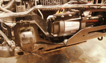 Пластина для встановлення (кріплення) лебідки Mitsubishi Pajero V80 (2006-...) фото