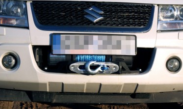 Пластина для установки (крепление) лебедки Suzuki Grand Vitara 2005-2008 (дорестайл) фото