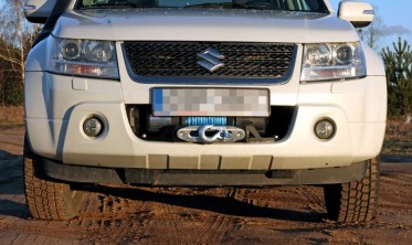 Пластина для встановлення (кріплення) лебідки Suzuki Grand Vitara 2008-2014 (рестайл) фото