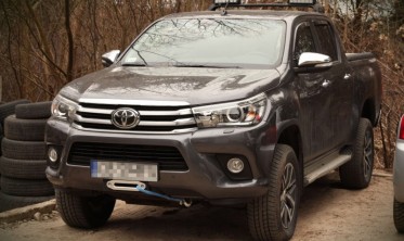 Пластина для встановлення (кріплення) лебідки Toyota Hilux Revo (2016-2020) фото