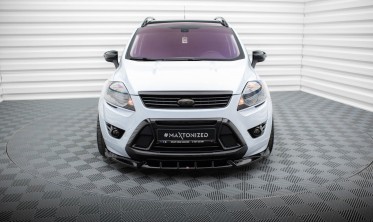 Тюнінгова накладка (губа) на передній бампер Ford Kuga ST Mk1 фото