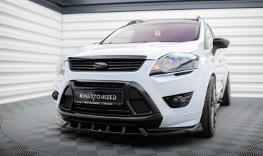 Тюнінгова накладка (губа) на передній бампер Ford Kuga ST Mk1 фото