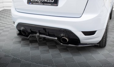 Тюнінговий дифузор (накладка) на задній бампер Ford Kuga ST Mk1 фото