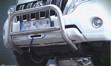 Пластина для установки (крепление) лебедки Toyota Land Cruiser J150 (2009-...) фото