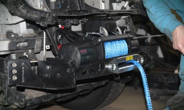 Пластина для установки (крепление) лебедки Toyota Land Cruiser J150 (2009-...) фото