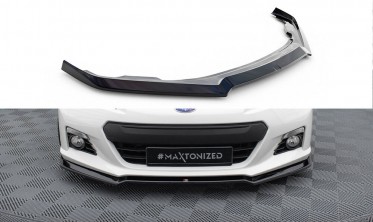 Тюнінгова накладка (губа) на передній бампер Subaru BRZ вар. 2 фото