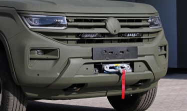 Пластина для установки (крепление) лебедки Volkswagen Amarok (2023-...) фото