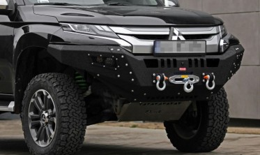 Силовой передний бампер Mitsubishi L200 (2019-...) фото