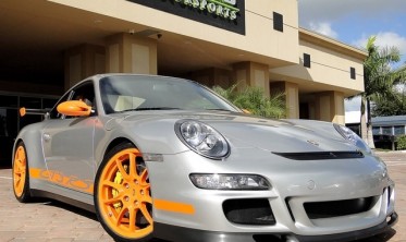 Диффузор переднего бампера Porsche 911 (997) GT3 фото