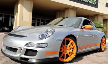 Диффузор переднего бампера Porsche 911 (997) GT3 фото