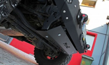 Комплект захистів дна Jeep Wrangler JL (2018-...) фото