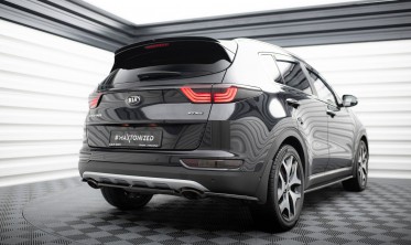 Центральная накладка заднего бампера Kia Sportage mk4 GT-Line фото