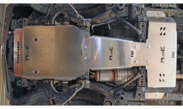 Комплект защит днища Toyota Land Cruiser J150 (2014-2017) дизель фото