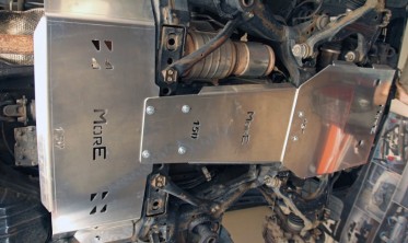 Комплект защит днища Toyota Land Cruiser J150 (2017-...) дизель фото